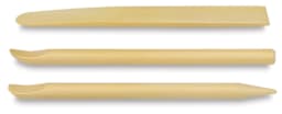 Genuine Boxwood Tools - Set of 3 shown horizontally