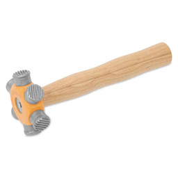 Hawk 6-in-1 Texture Hammer showing striped patterned heads