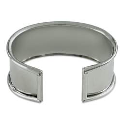 Realeather Metal Cuff Bracelet - 1" Wide, interior