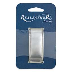 Realeather Metal Cuff Bracelet - 1" Wide, front of the packaging