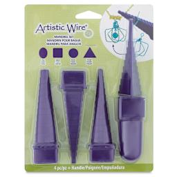 Artistic Wire Plastic Mandrel Set front of packaging
