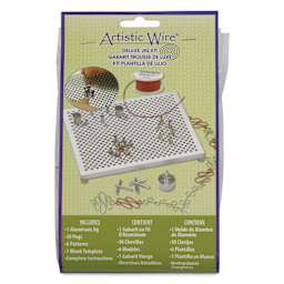 Artistic Wire Thing-A-Ma-Jig - Deluxe shown with pegs and finished designs