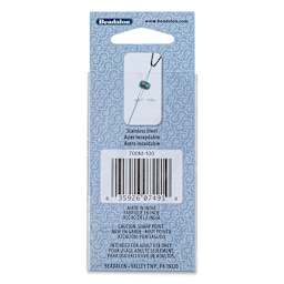 Beadalon Hard Beading Needles - Medium, Pkg of 4