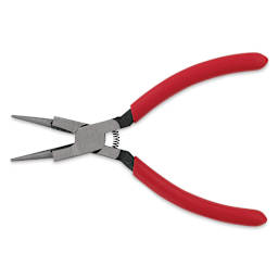 Beadalon Econo Rosary Pliers - Side view of slightly open pliers