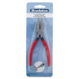 Beadalon Econo Rosary Pliers - Front of blister package showing pliers
