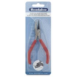 Beadalon Econo Flat/Round Pliers - Front of blister package shown
