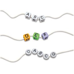 Alphabet Beads
