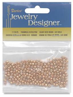 Gold Metallic Seed Beads
