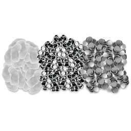 Neil Metal Buttons - 2.25" diameter, Pkg of 500