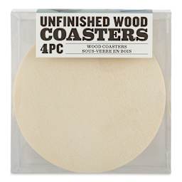 Unfinished Wood Coasters