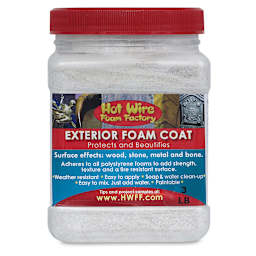 Hot Wire Foam Factory Foam Coat - Front view of Exterior Foam Coat Tub