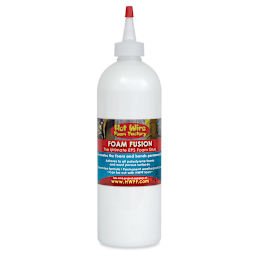 Hot Wire Foam Factory Foam Fusion Glue - Front of 16 oz bottle
