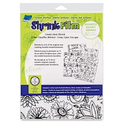 Grafix Artist Series Shrink Film, front of the package of the Artist Series Assortments by Art by Marlene
