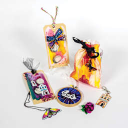 Grafix Artist Series Shrink Film, accessories created with Art by Marlene designs