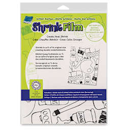Grafix Artist Series Shrink Film - Art Supplies Design by Balzer Designs, front of the packaging