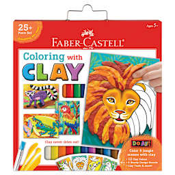 Faber-Castell Coloring with Clay Kit - Front of package