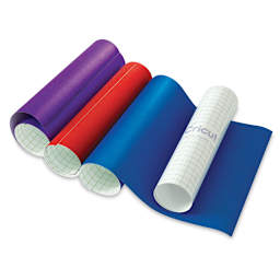 Cricut Permanent Premium Vinyl - Royalty Sampler showing different colors