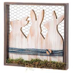 Chicken Wire Shadow Box