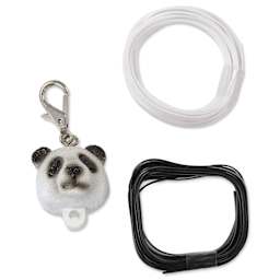 Pepperell Rexlace Rex Head Key Chain Kit - Panda - contents