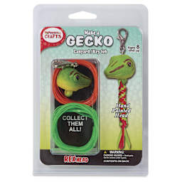 Pepperell Rexlace Rex Head Key Chain Kit - Gecko - front of packaging