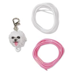 Pepperell Rexlace Rex Head Key Chain Kit - Puppy - contents