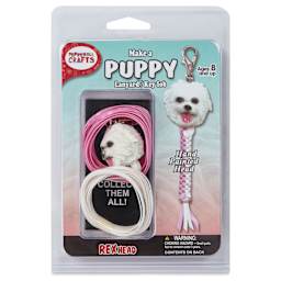 Pepperell Rexlace Rex Head Key Chain Kit - Puppy - front of packaging