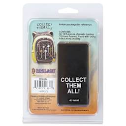 Pepperell Rexlace Rex Head Key Chain Kit - Tiger - back of packaging