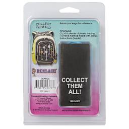 Pepperell Rexlace Rex Head Key Chain Kit - Unicorn - back of packaging