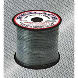 Pepperell Rexlace Plastic Lacing - 100 yards, Silver Sparkle