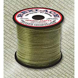 Pepperell Rexlace Plastic Lacing - 100 yards, Gold Sparkle