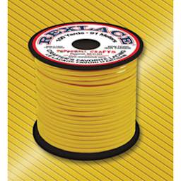 Pepperell Rexlace Plastic Lacing - 100 yards, Goldenrod