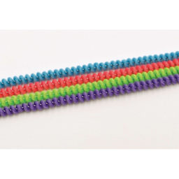 Spiral Chenille Stems - Closeup of stems showing spirals