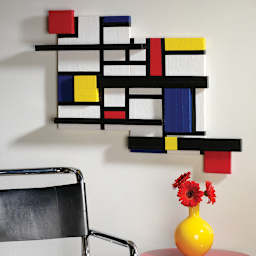 FloraCraft CraftFōM Blocks and Shapes - 1" x 6" x 11.9", Block - finished artwork example