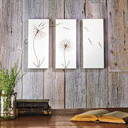 FloraCraft CraftFōM Blocks and Shapes - 1.9" x 3.9" x 11.9", Block - finished three-part decorative art example