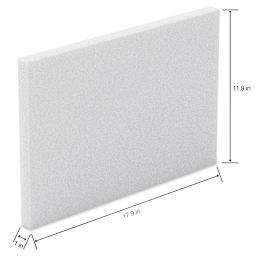 FloraCraft CraftFōM Blocks and Shapes - 1" x 11.9" x 17.9", Block - dimensions