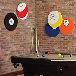 FloraCraft CraftFōM Blocks and Shapes - Disc, 1" x 11.9", wall decorations made with disc shape