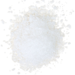 FloraCraft Plastic Snow - 4 Liter, pile outside of the bag