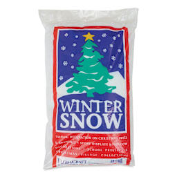 FloraCraft Plastic Snow - 4 Liter, Bag