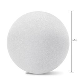 FloraCraft CraftFōM Blocks and Shapes - 4.7" Dia., Ball - dimensions