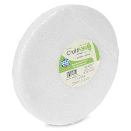 FloraCraft CraftFōM Blocks and Shapes - Disc, 1" x 9.8" - angled