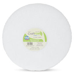 FloraCraft CraftFōM Blocks and Shapes - Disc, 1.9" x 11.8" - front of packaging