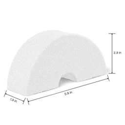 FloraCraft CraftFōM Blocks and Shapes - Rainbow, 6" x 2" - dimensions