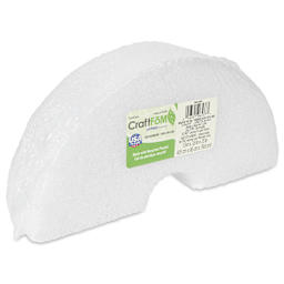 FloraCraft CraftFōM Blocks and Shapes - Rainbow, 8" x 2" - front of packaging, angled