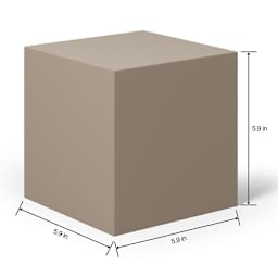 Desert DryFoM Floral Foams 6" x 6" x 6" Block - Brown