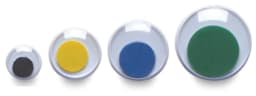 Creativity Street Wiggle Eyes 500 Piece Pack - Various sizes of Round Eyes shown