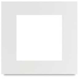 Cardboard Frames - Front view of white Cardboard Frame