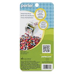 Perler Bead Sweeper, back of the packaging