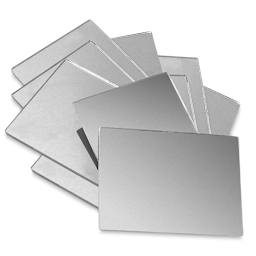 Glass Craft Mirrors - Rectangle Mirrors, 3" x 4", Pkg of 10