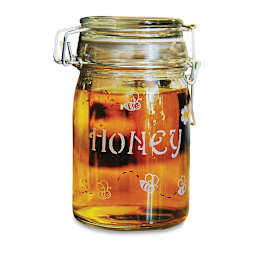 Armour Glass Etching Kits (Etched honey jar)