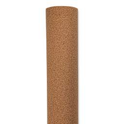 Natural Cork Roll - 1/8" thick, 48" wide, Per Yard - close-up of tube